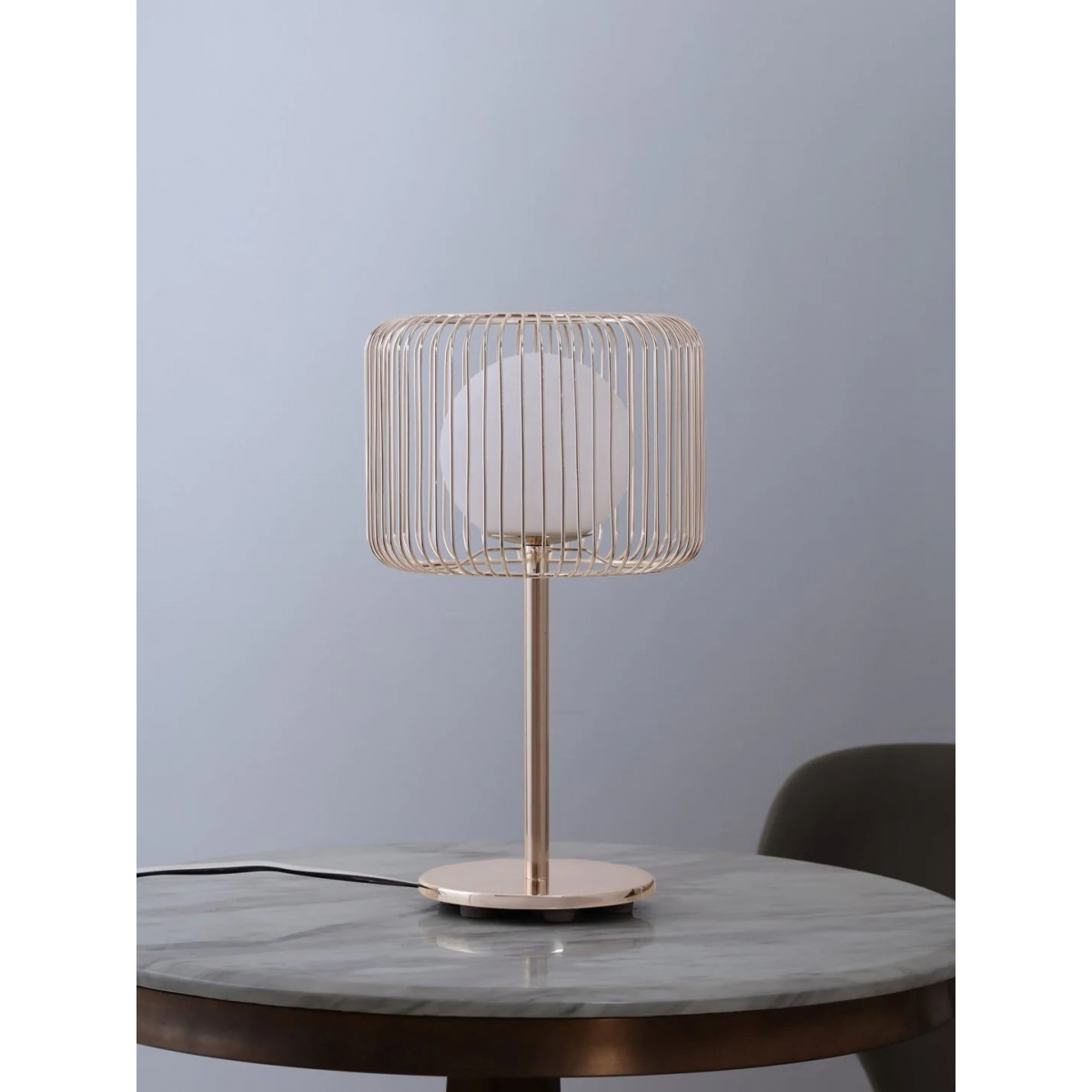 BIRDCAGE TABLE LAMP