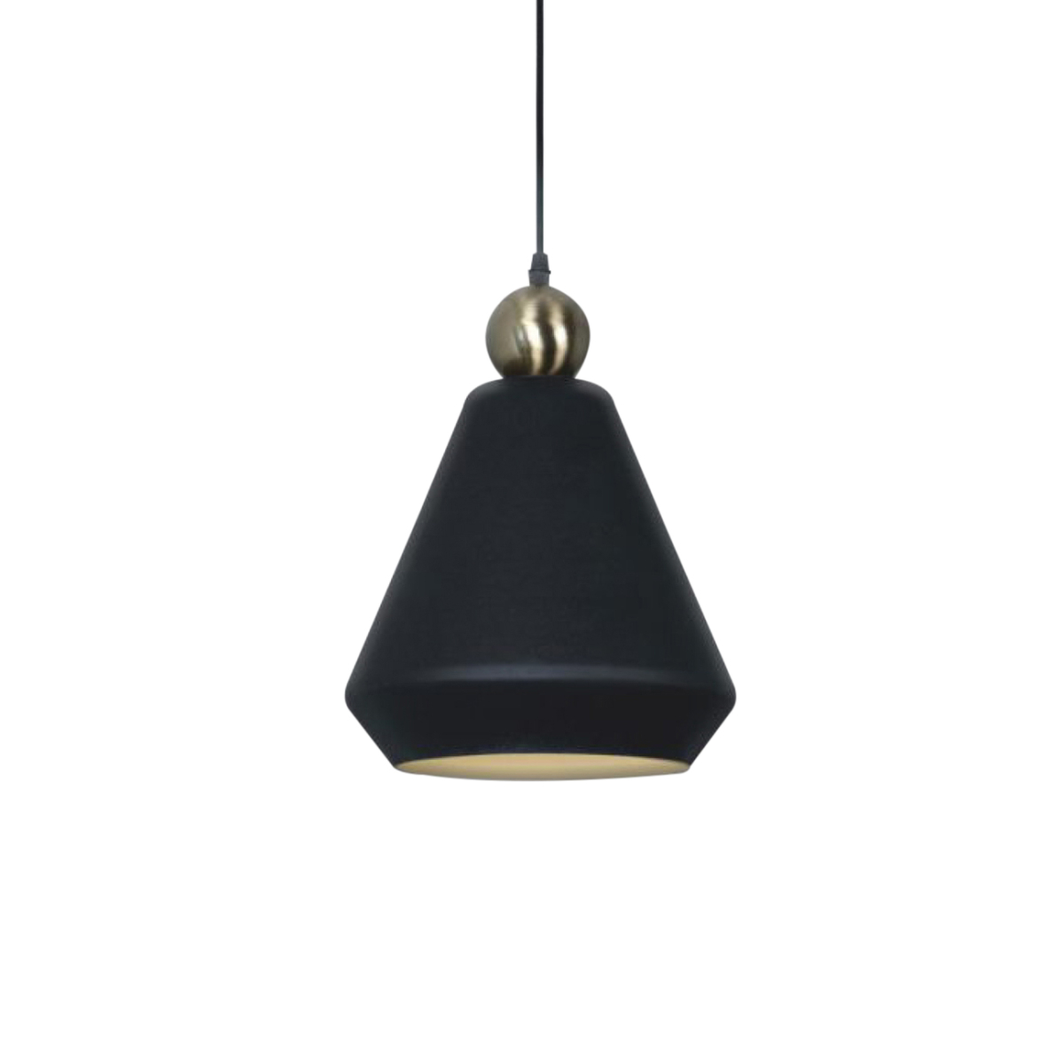 TROPICAL HANGING LIGHT-BLACK