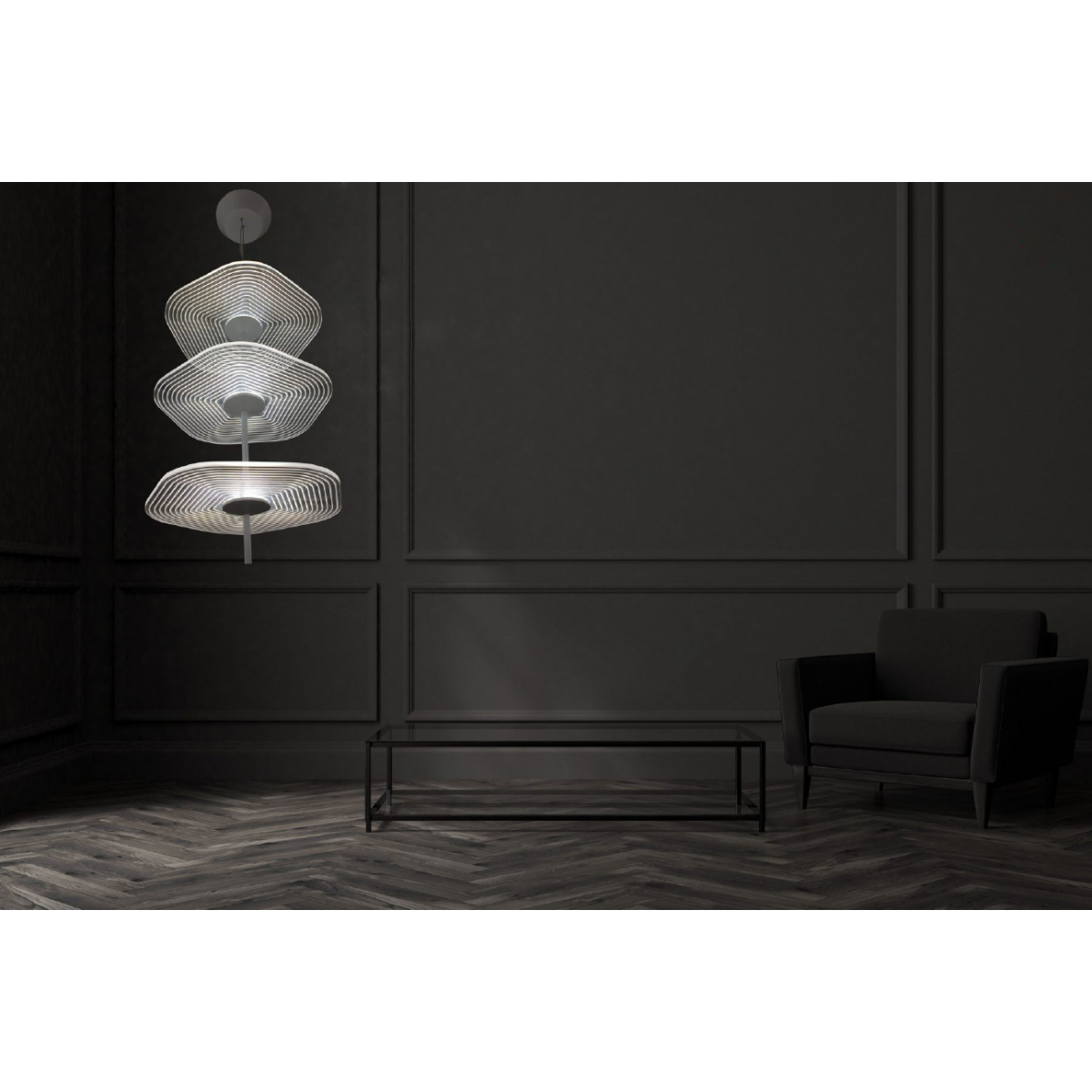 LEVELLED PENDANT LIGHT