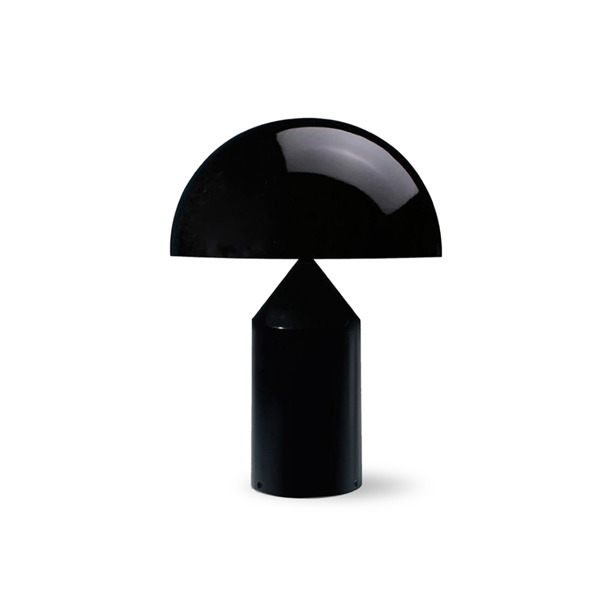 MUSHROOM TABLE LAMP - BLACK