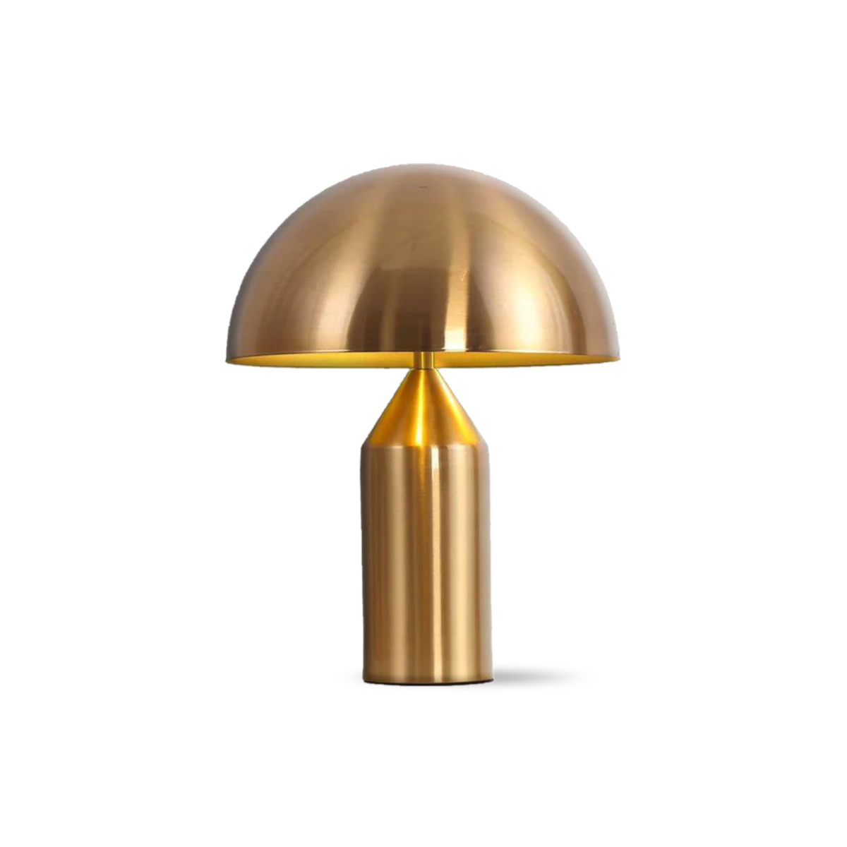 MUSHROOM TABLE LAMP - GOLD