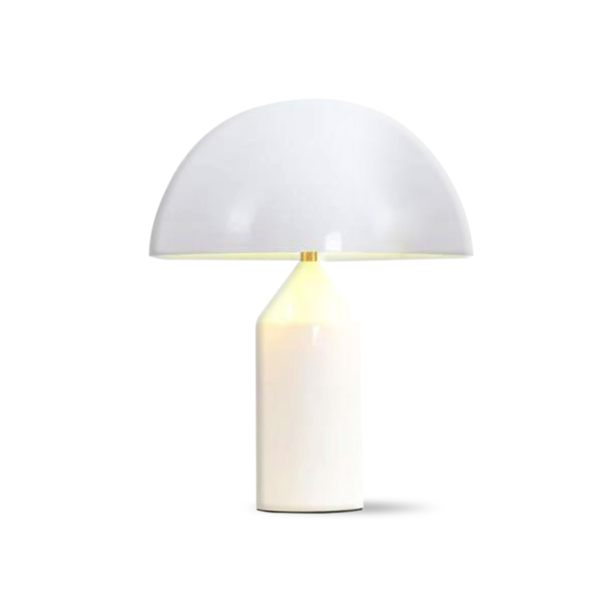 MUSHROOM TABLE LAMP - WHITE